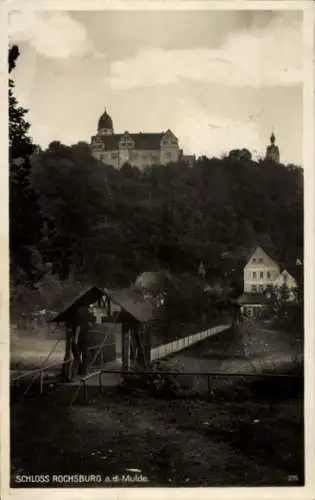 Ak Rochsburg Lunzenau in Sachsen, Schloss Rochsburg