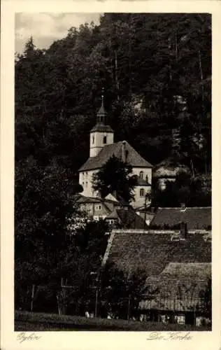 Ak Oybin in Sachsen, Kirche