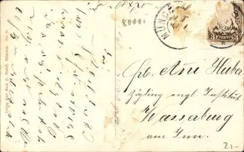 Ak München, Künstlerhaus, Festsaal