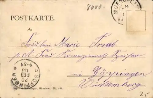 Ak München, Maximiliansplatz, Karlsplatz, Bahnhofplatz, Wittelsbacherplatz