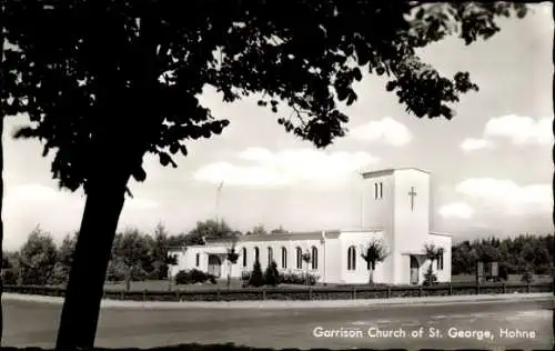 Ak Hohne Niedersachsen, Garnisonkirche St. Georg