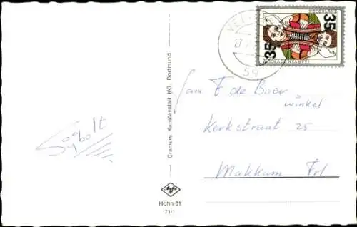 Ak Hohne Niedersachsen, Garnisonkirche St. Georg