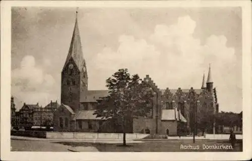 Ak Århus Aarhus Dänemark,  Domkirche