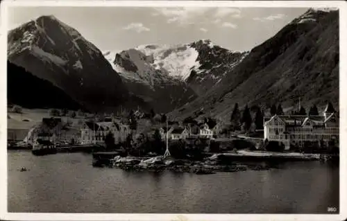 Ak Balholm Sognefjord Norwegen, Panorama