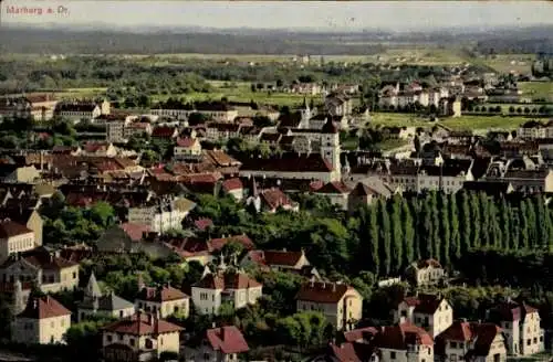 Ak Maribor Marburg an der Drau Slowenien, Panorama