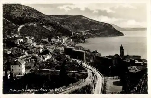 Ak Ragusa Dubrovnik Kroatien, Panorama