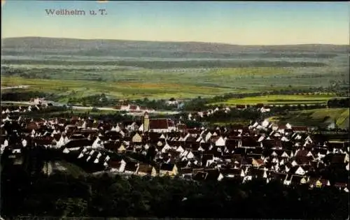 Ak Weilheim Tübingen am Neckar, Gesamtansicht