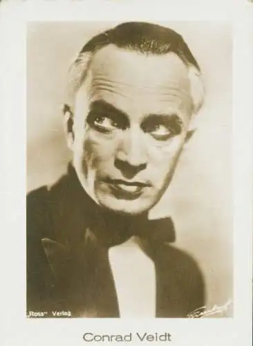 Sammelbild Hänsom Filmbilder Nr. 5, Schauspieler Conrad Veidt