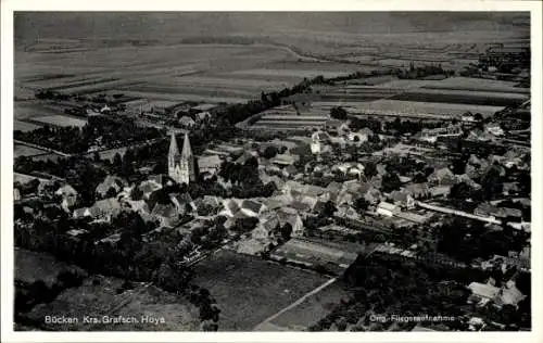 Ak Bücken in Niedersachsen, Fliegeraufnahme