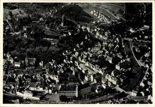 Ak Dillenburg in Hessen, Fliegeraufnahme