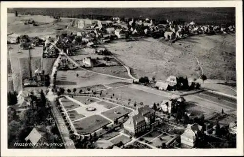 Ak Masserberg in Thüringen, Fliegeraufnahme