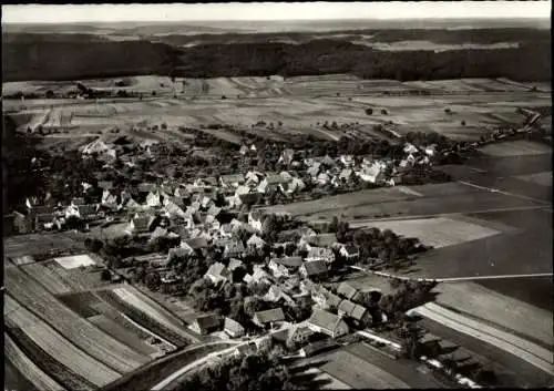 Ak Waldtann Kreßberg in Württemberg, Fliegeraufnahme