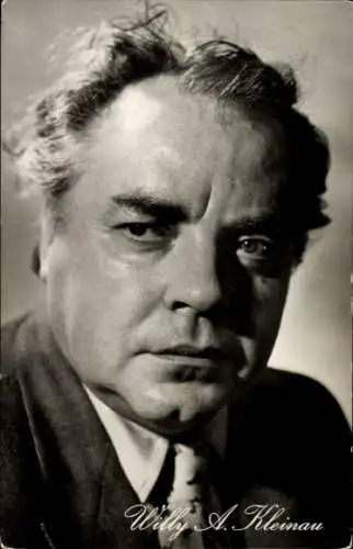 Ak Schauspieler Willy A. Kleinau, Portrait