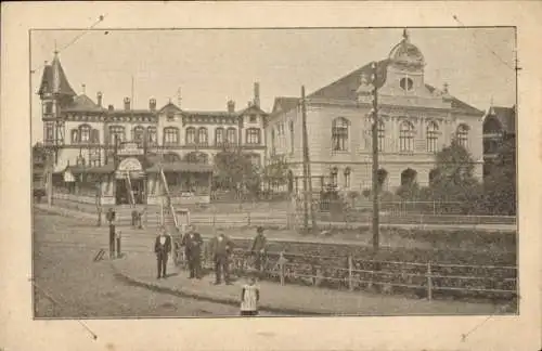 Ak Goslar am Harz, Bahnhofs-Hotel Zum Schützenhof