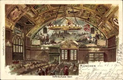 Litho München, Hofbräuhaus-Saal