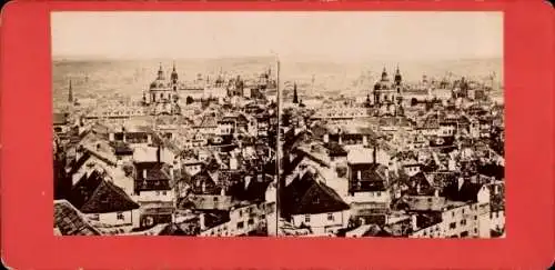 Stereo Foto Praha Prag Tschechien, Gesamtansicht