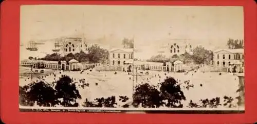 Stereo Foto Constantinople Istanbul Turquie, Mosquee de Dolma-Bagtche