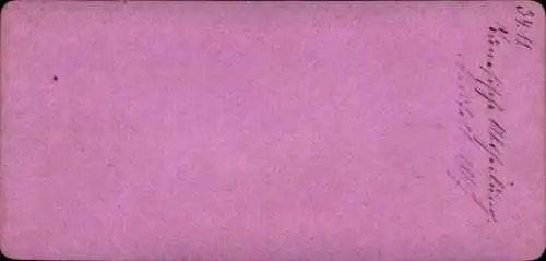 Stereo Foto Maghreb, Araber zu Pferde, Arabische Tracht