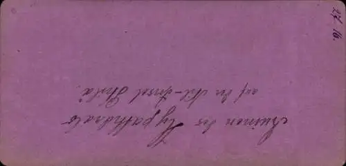 Stereo Foto Ägypten, Hypäthraltempel, Ruinen