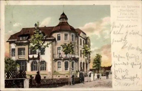 Ak Flöha in Sachsen, Restaurant Albertsburg