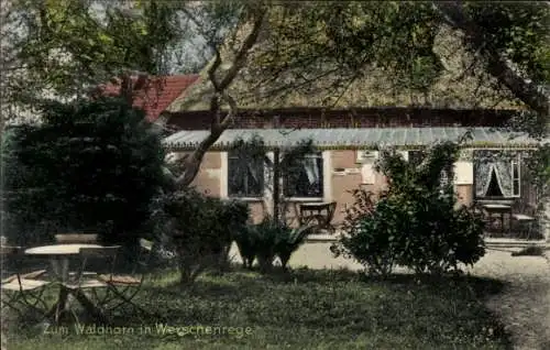 Ak Werschenrege Ritterhude in Niedersachsen, Gasthaus Zum Waldhorn