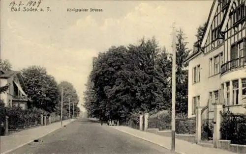 Ak Bad Soden am Taunus Hessen, Königsteiner Straße