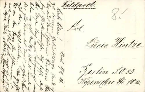 Foto Ak Veles Mazedonien, Markt, I WK