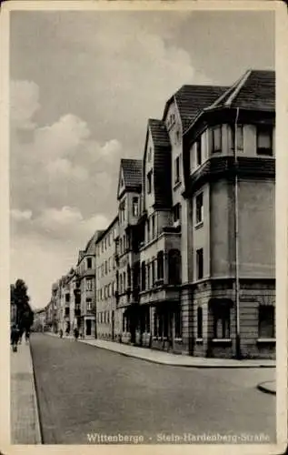 Ak Wittenberge an der Elbe Prignitz, Stein-Hardenberg-Straße