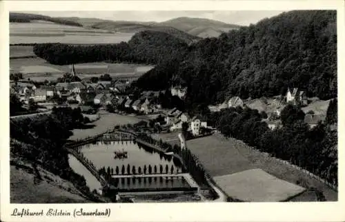 Ak Bilstein Lennestadt im Sauerland, Panorama