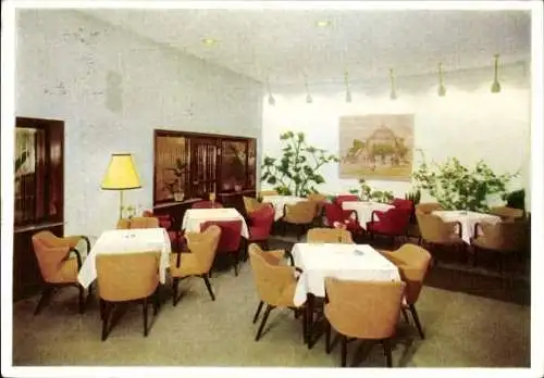 Ak Bad Oeynhausen in Westfalen, Badehotel Hohenzollernhof, Restaurant