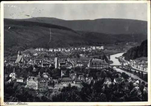 Ak Hann. Münden in Niedersachsen, Gesamtansicht