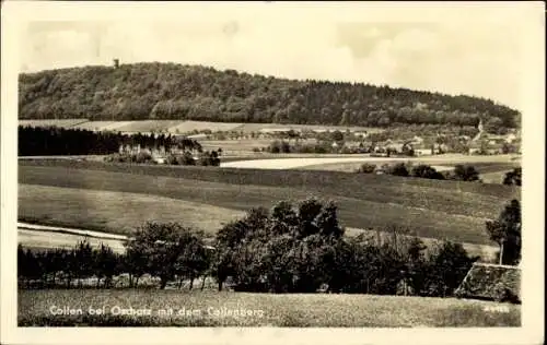 Ak Collm Wermsdorf in Sachsen, Collmberg, Ortspanorama