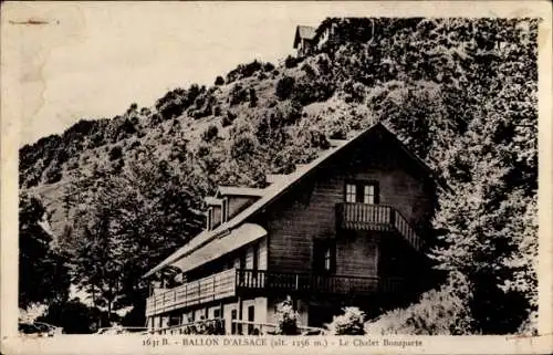 Ak Ballon d'Alsace Vosges, Chalet Bonaparte