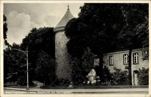 Ak Recklinghausen im Ruhrgebiet, Altes Stadtturm am Herzogswall