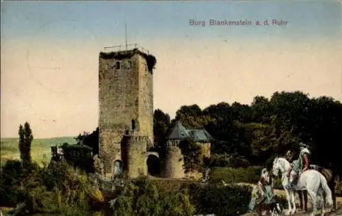 Ak Blankenstein an der Ruhr Hattingen, Burg Blankenstein, Burg Blankenstein a. d. Ruhr