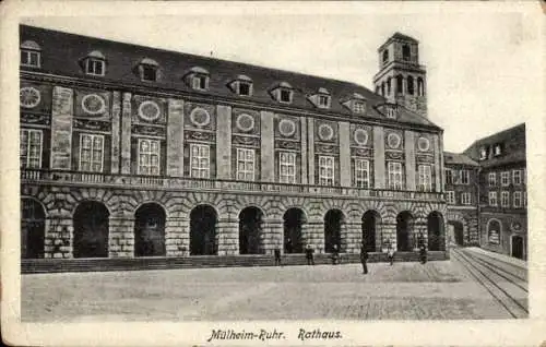 Ak Mülheim an der Ruhr, Rathaus