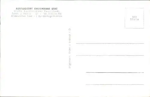 Ak Vechta in Oldenburg, Engelsmann Bäke