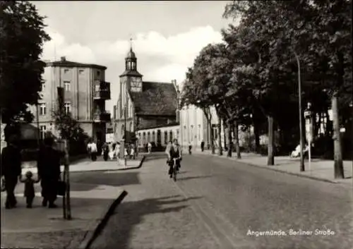 Ak Angermünde, Berliner Straße