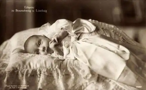 Ak Erbprinz Ernst August von Braunschweig und Lüneburg, Kinderportrait