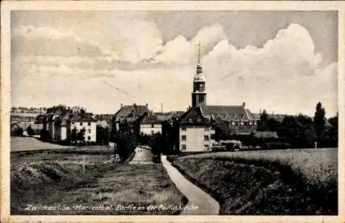 Ak Marienthal Zwickau in Sachsen, Paulus Kirche