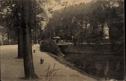 Ak Breda Nordbrabant Niederlande, Monument Valkenberg