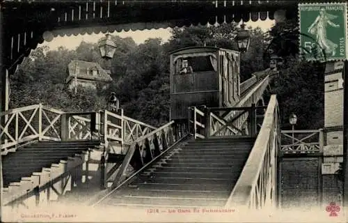 Ak Hauts de Seine, La Gare du Funiculaire