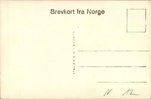 Ak Sogn Norwegen, Fra Balestrand Mod Vangsnaes, Fjord