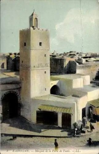 Ak Kairouan Tunesien, Moschee am Tor von Tunis