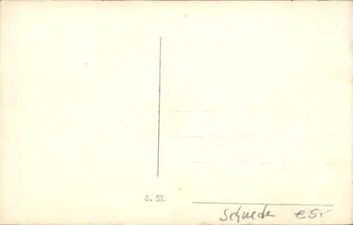 Ak Visby Wisby Schweden, Altes Haus, Straßenpartie