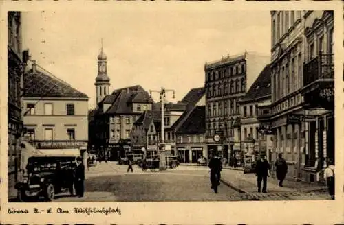 Ak Żary Sorau Niederlausitz Ostbrandenburg, Wilhelmsplatz