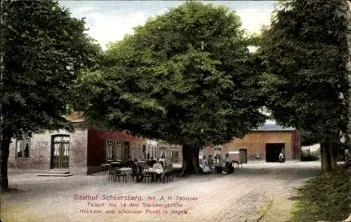 Ak Steinbergkirche in Schleswig Holstein, Gasthof Scheersberg