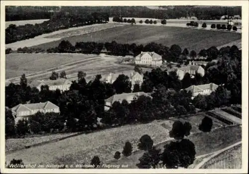 Ak Wöllershof Störnstein in der Oberpfalz Bayern, Fliegeraufnahme