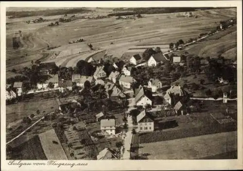 Ak Sulgau Schramberg im Schwarzwald, Fliegeraufnahme