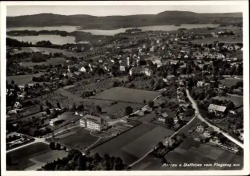 Ak Murnau am Staffelsee, Fliegeraufnahme